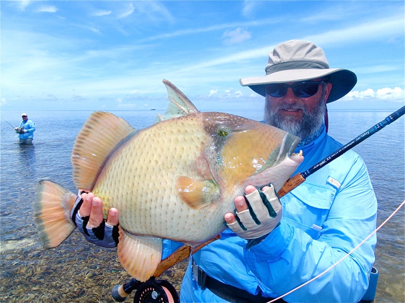 Seychelles mustache trigger on the flats