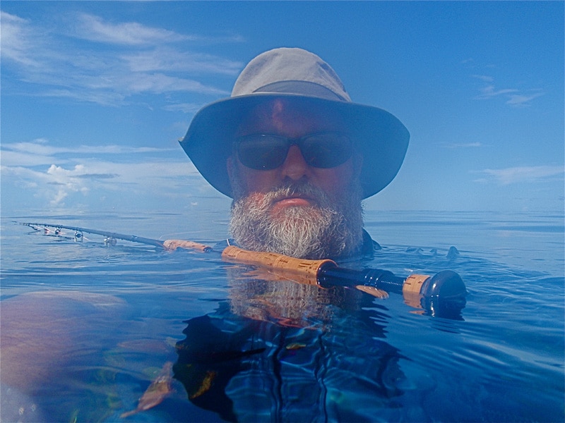 Seychelles wade fishing