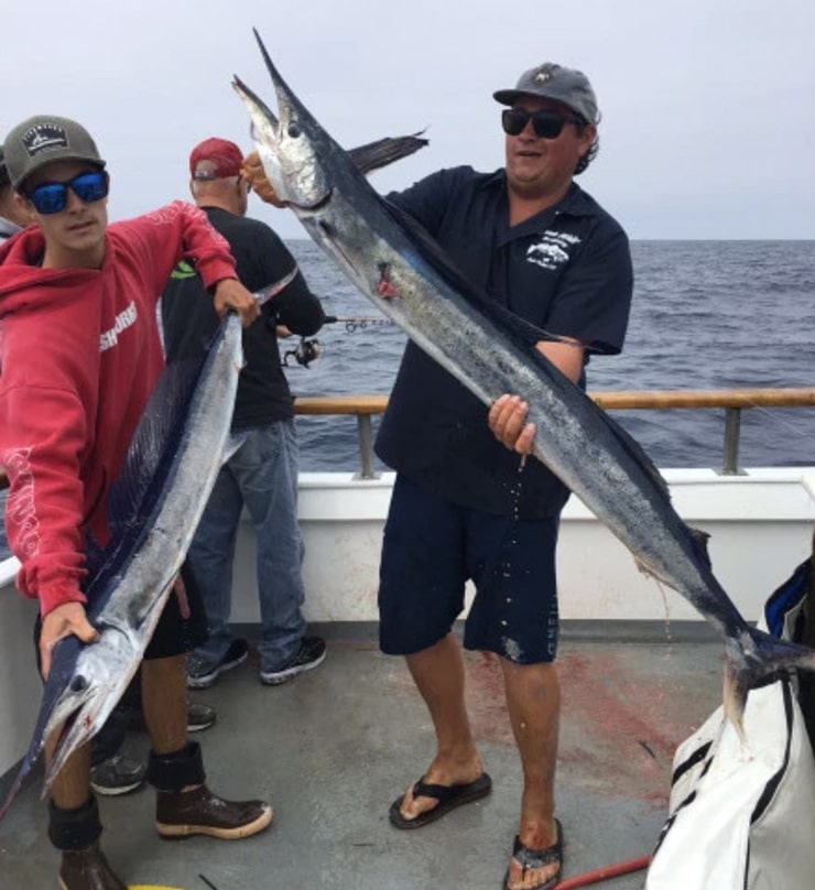 spearfish fishing off southern California