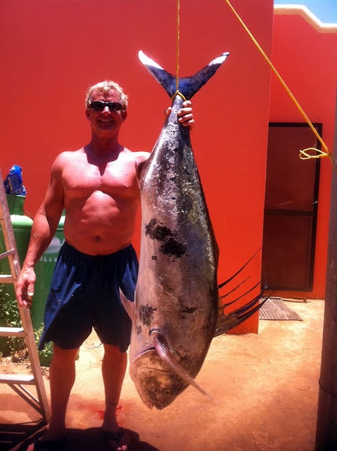 Potential new 20-pound class record roosterfish