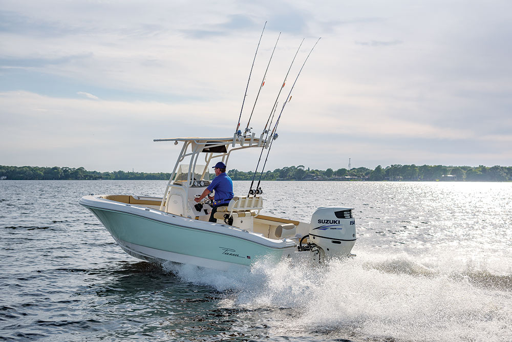 Pioneer 202 SportFish popular center console fishing boats packages