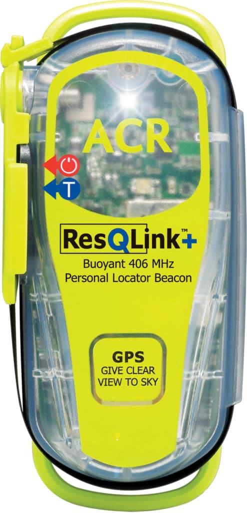 ACR ResQLink+ PLB marine electronics boating safety gear