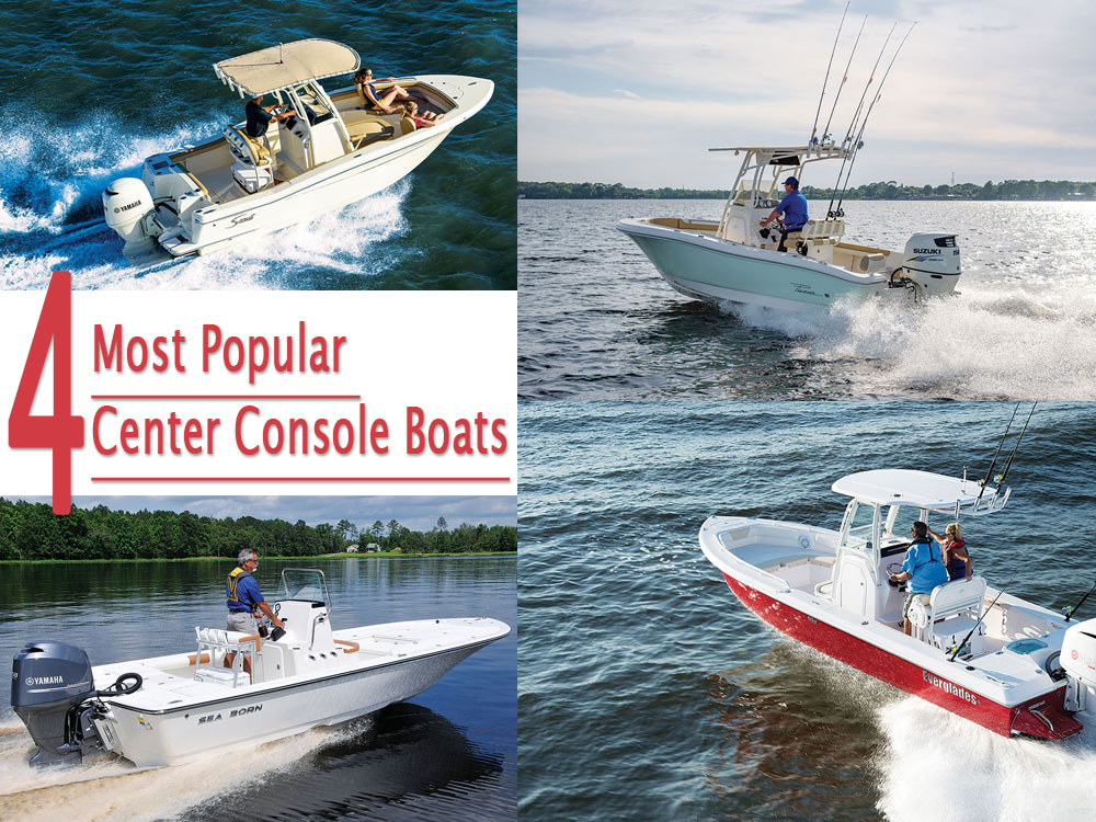 Four Most Popular Center Console Fishing Boats
