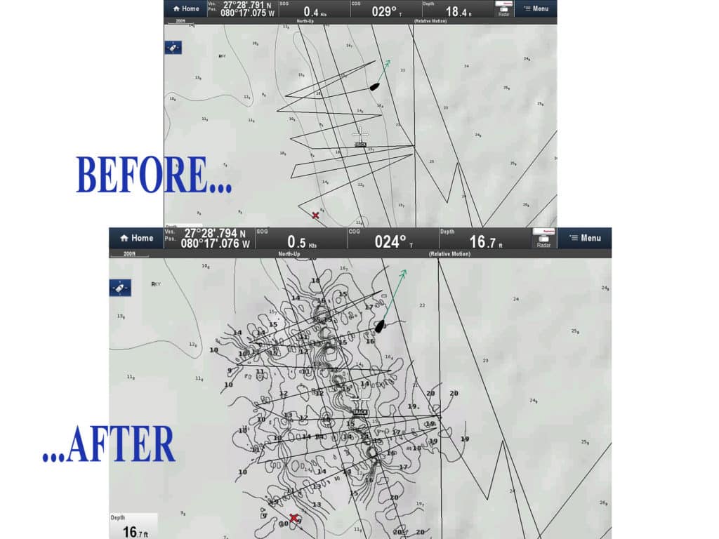 Navionics SonarChart Live and Raymarine