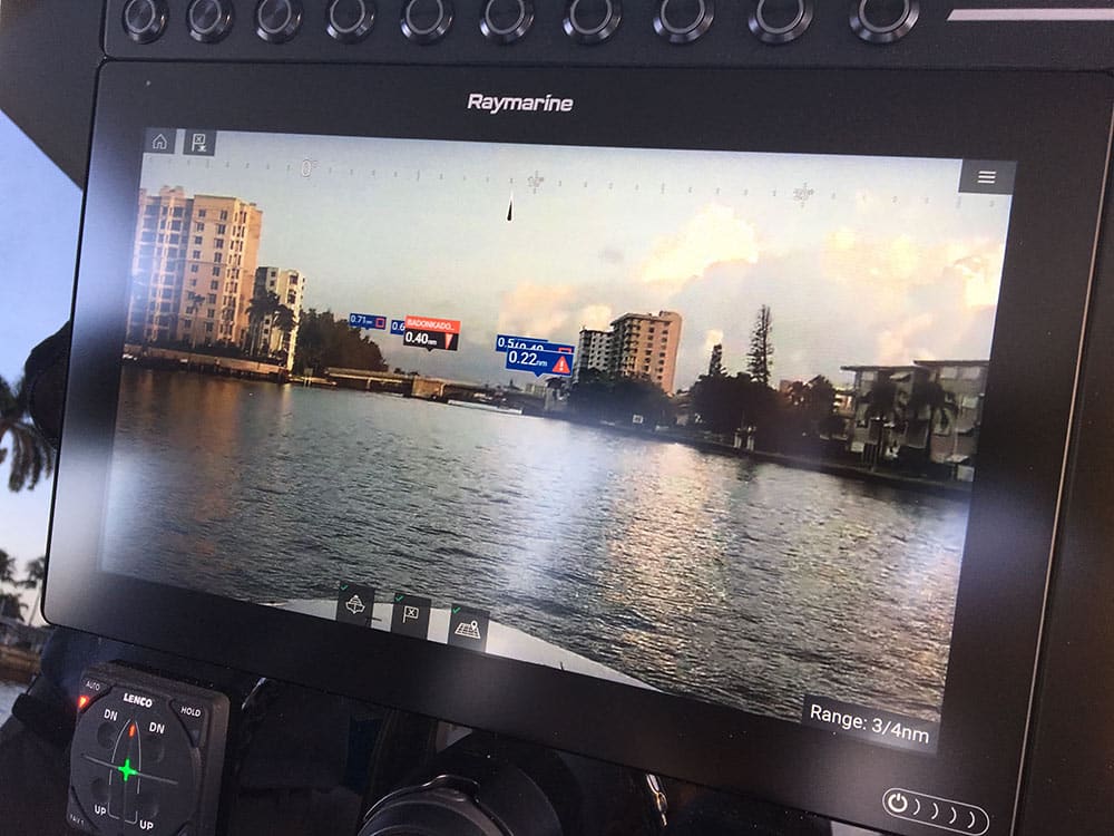 Raymarine Augmented Reality on the Water