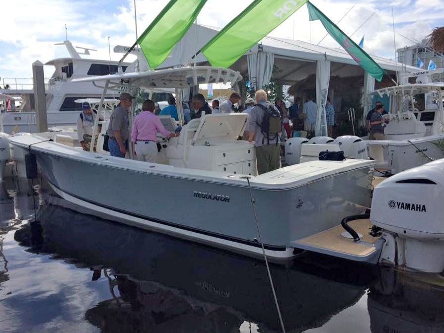 Regulator Marine new 31 center console fishing boat