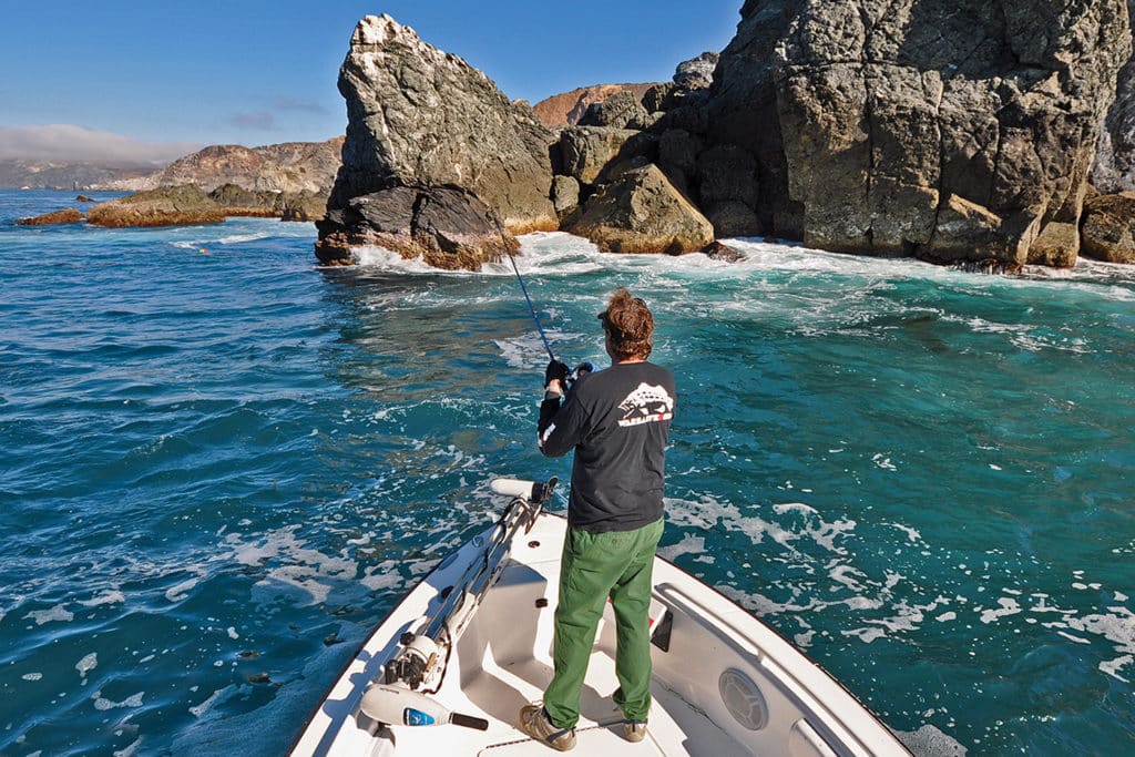 Southern California rock fishing