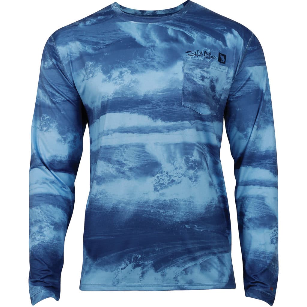 Salt Life Stormy Waters SLX UVapor T-Shirt