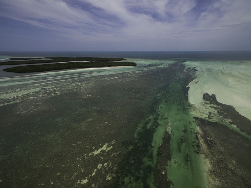 Drones and fishing -- drones show the lay of the land (and water)