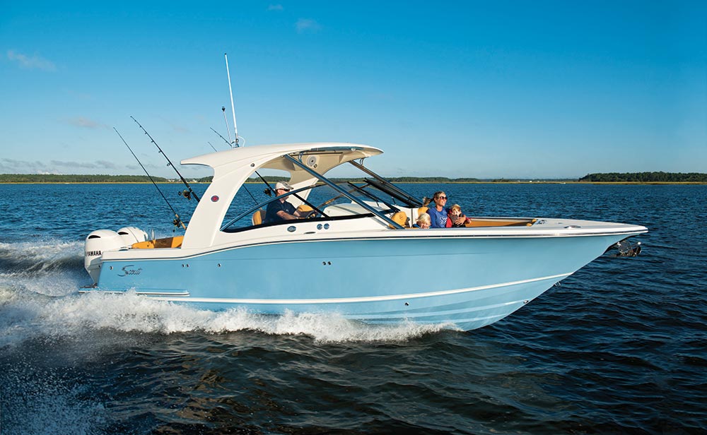 Scout 275 Dorado dual console fishing boat