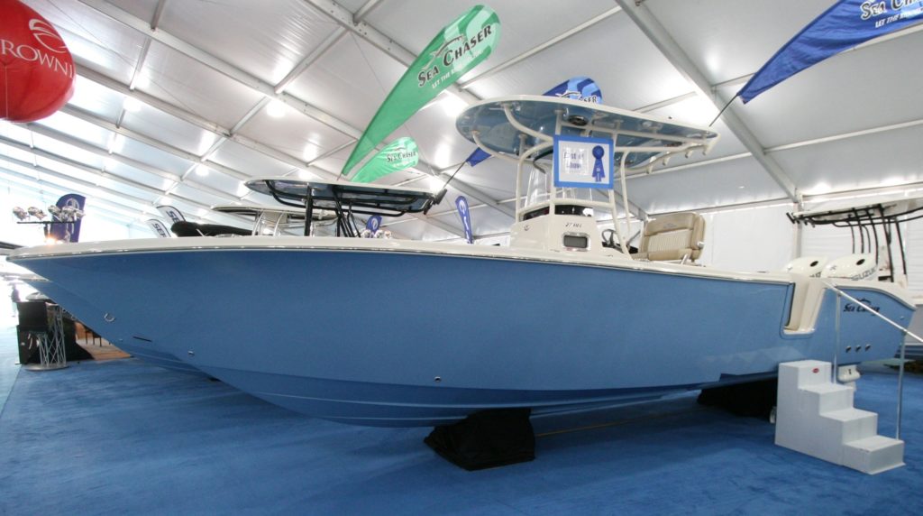 Sea Chaser 27 HFC center console