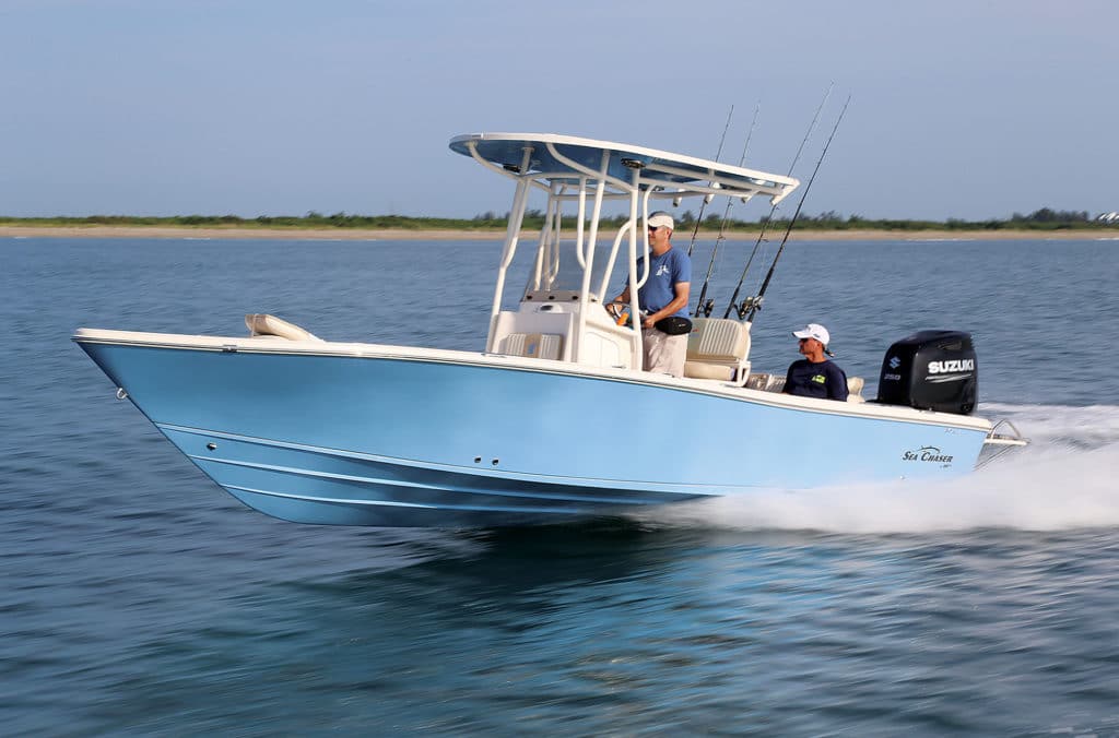 Sea Chaser 26 LX Center Console Running