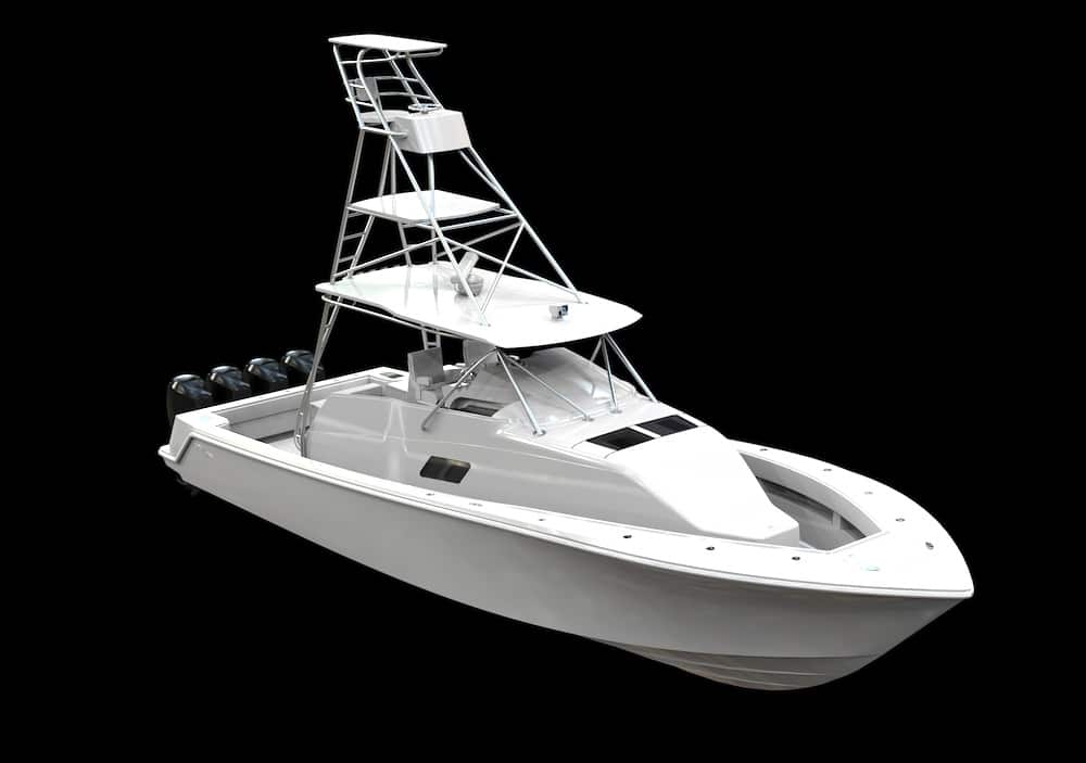 SeaVee 430 Fish-Around offshore fishing boat