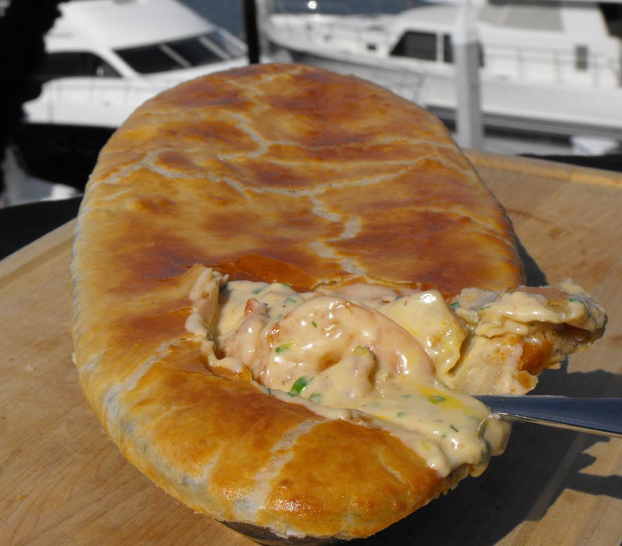 shrimp scallop pot pie