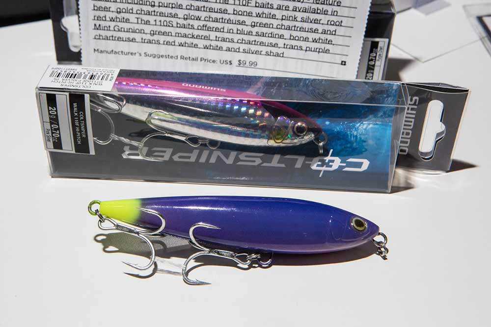 Shimano Coltsniper Walk topwater hard body saltwater fishing lure new ICAST 2017 2018