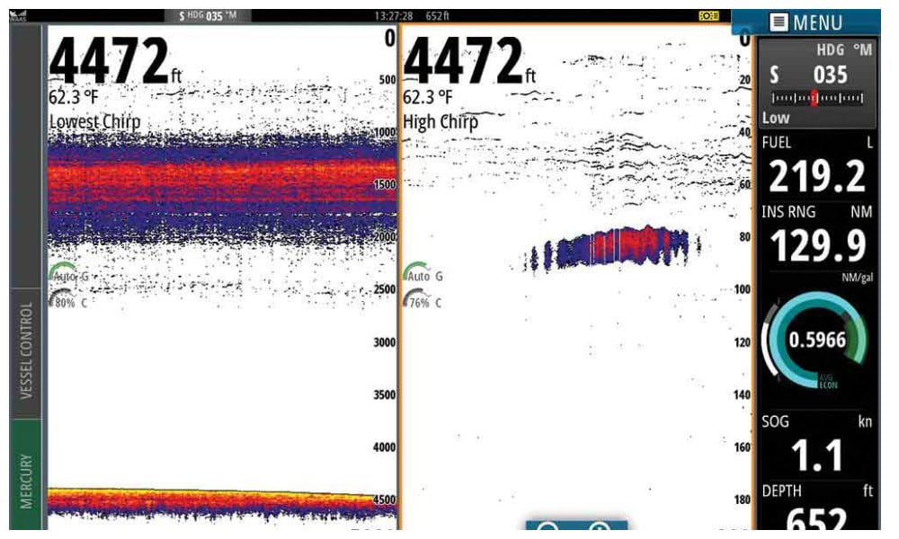 Simrad sonar module