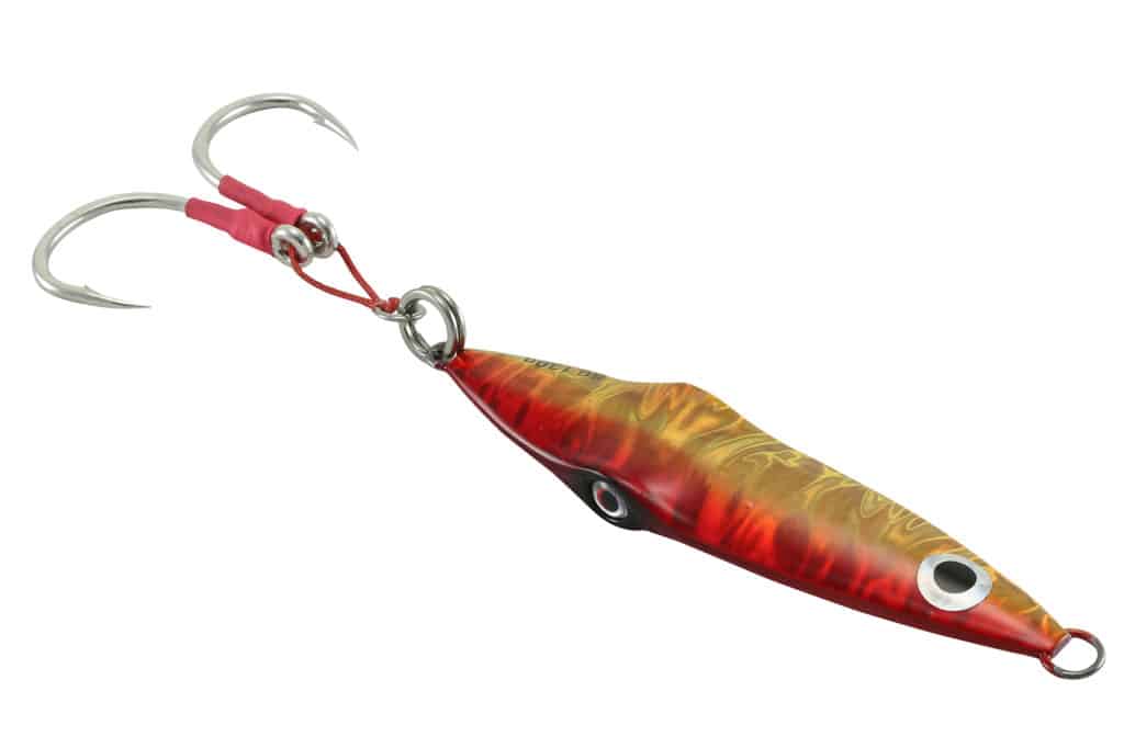 Slow-pitch fishing jig lure