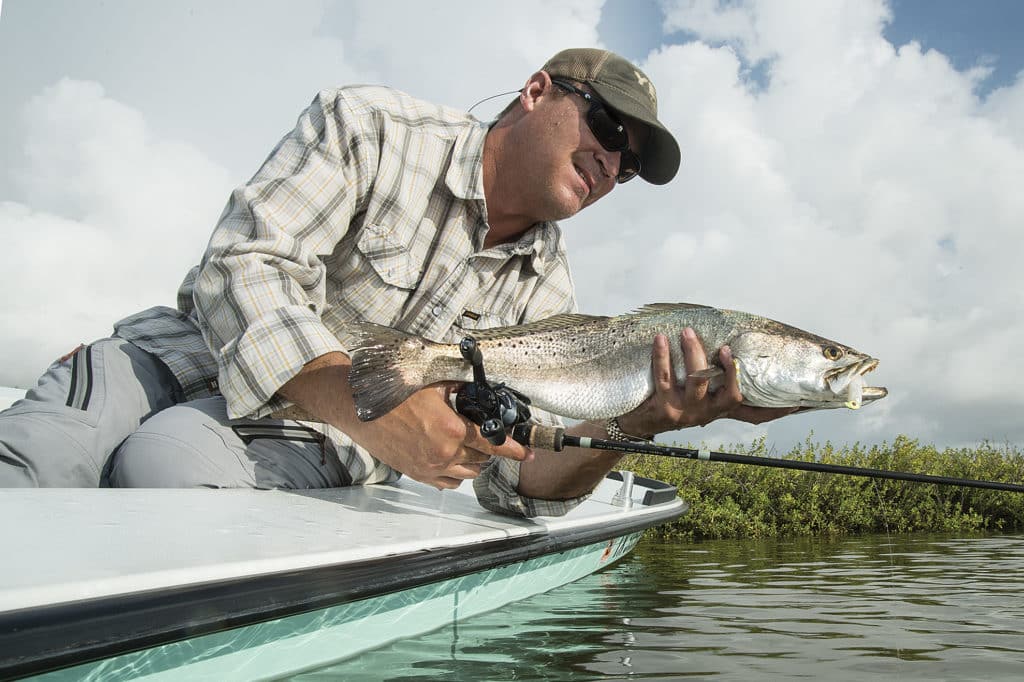 snook fishing in Florida with baitcaster reels