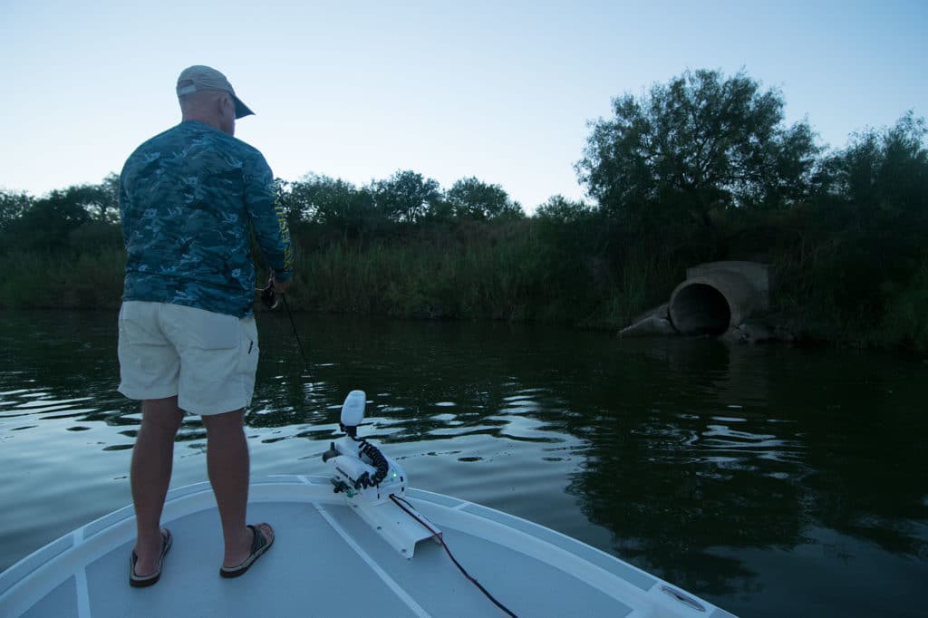 Casting for Snook in Arroyo Colorado