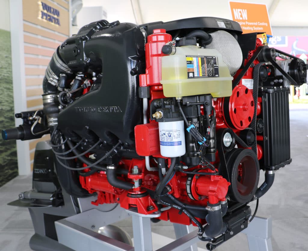 Volvo Penta's 6.2-liter gas V-8