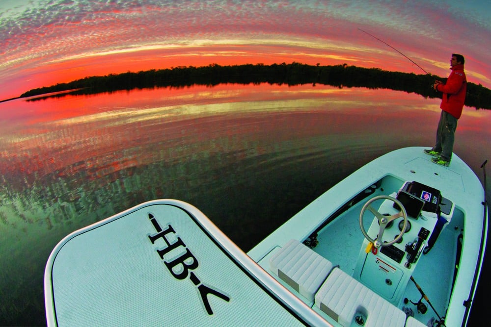 Hell's Bay boat fishing Everglades Florida