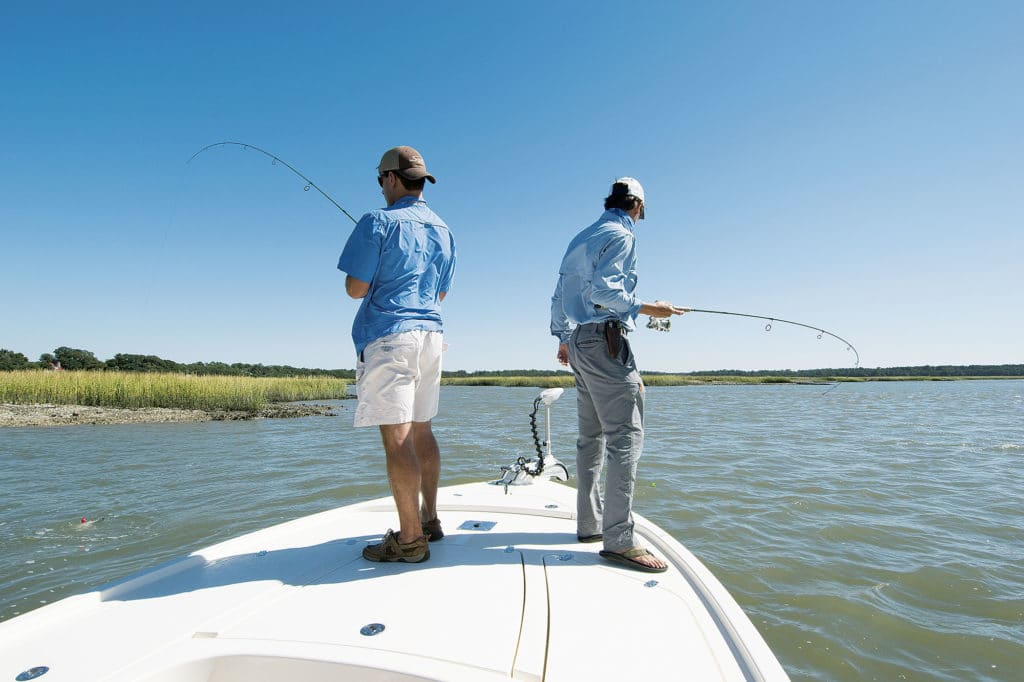 Fishing aboard the Scout 231 XS