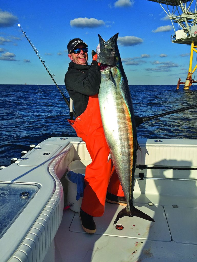 Wahoo fishing out of Venice, Louisiana - a monster wahoo