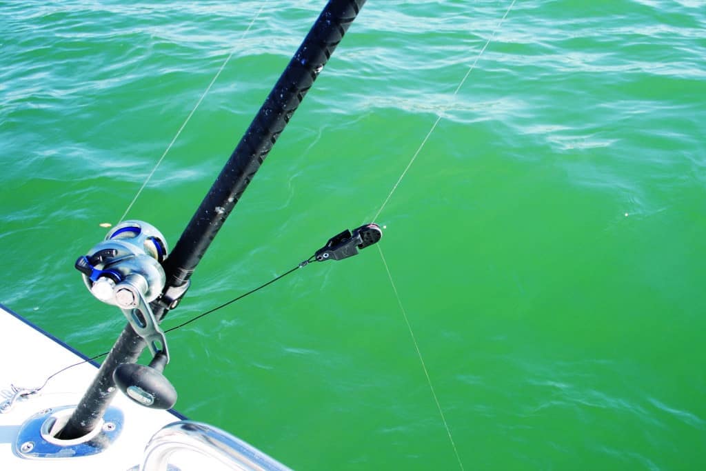 Cannon Offshore Line Release clips for drift-fishing