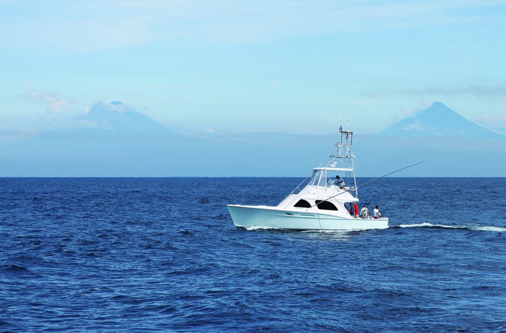 Fishing for sailfish off Guatemala