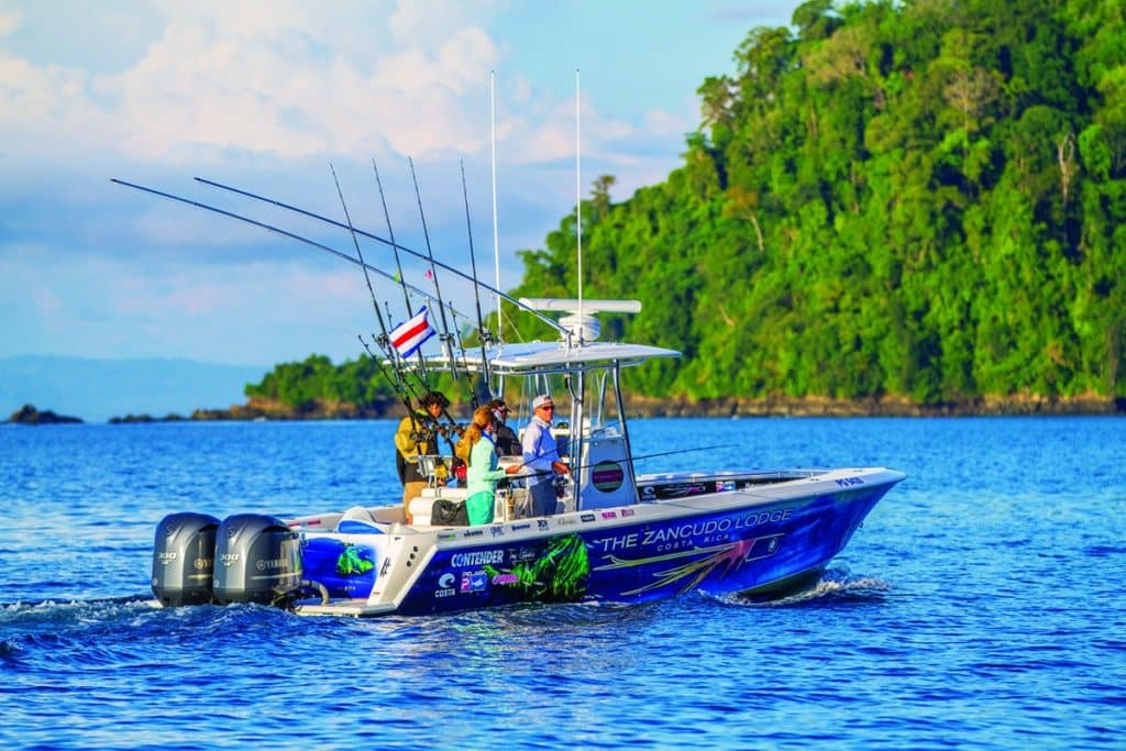 Fishing out of Zancudo, Costa Rica