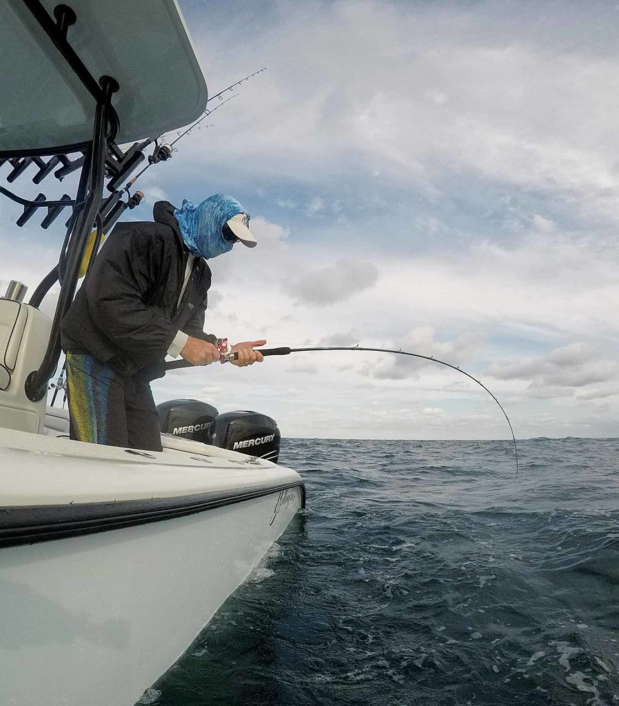 Drift-Fish Reefs Using Ballyhoo on Bucktail Jigs