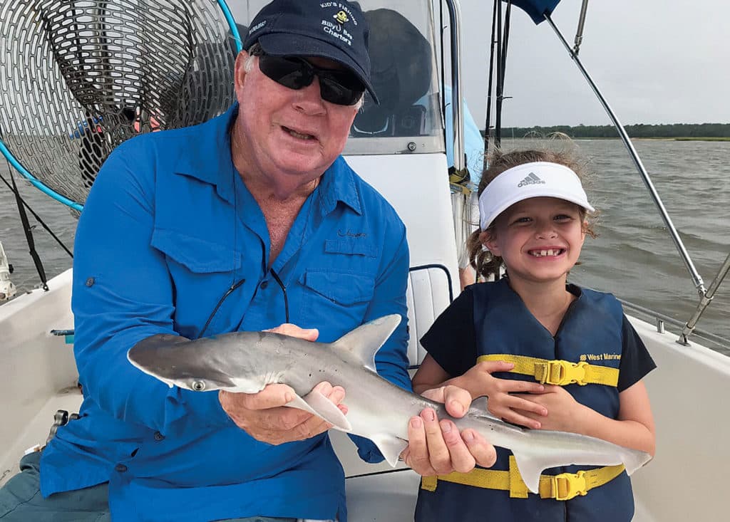 Shark Fishing With Kids