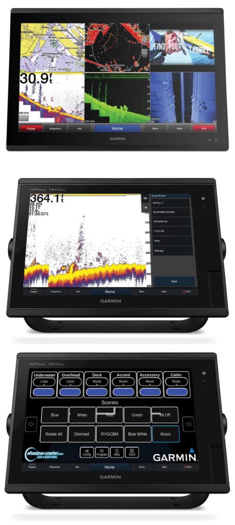 Garmin MFDs can display a wealth of information