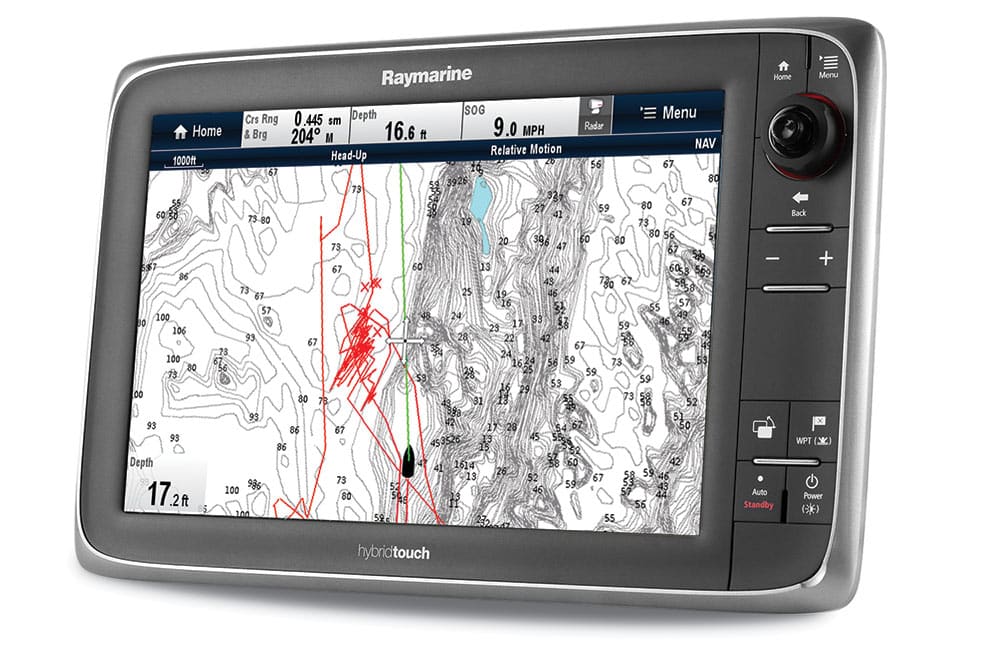 Raymarine Chart Plotter Track Function