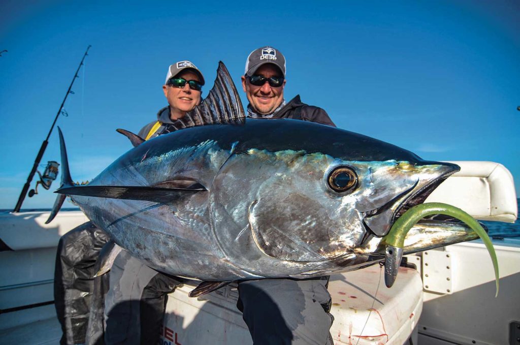 Giant Stripers and Bluefin off Block Island