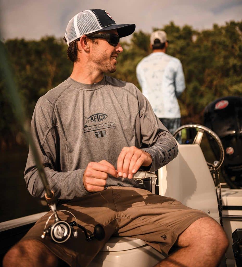 High-Tech Shirts Keep Anglers Cool