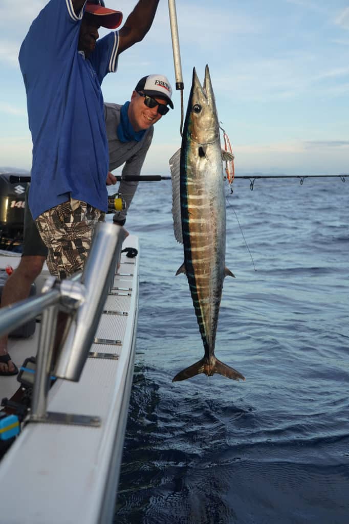 Wahoo caught offshore