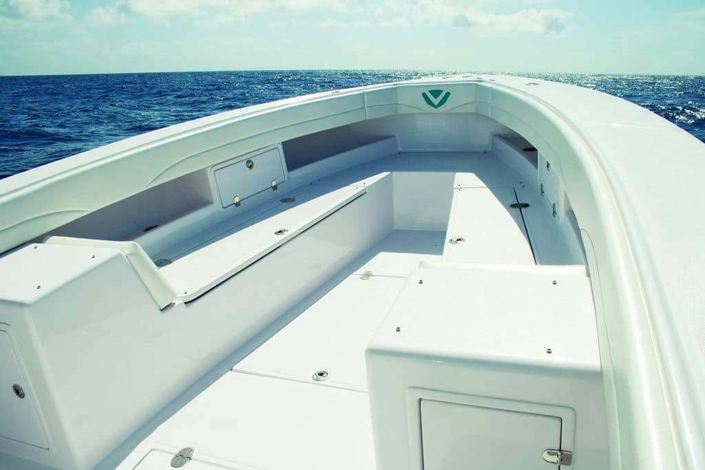 The Venture 39 offers creature comforts too.