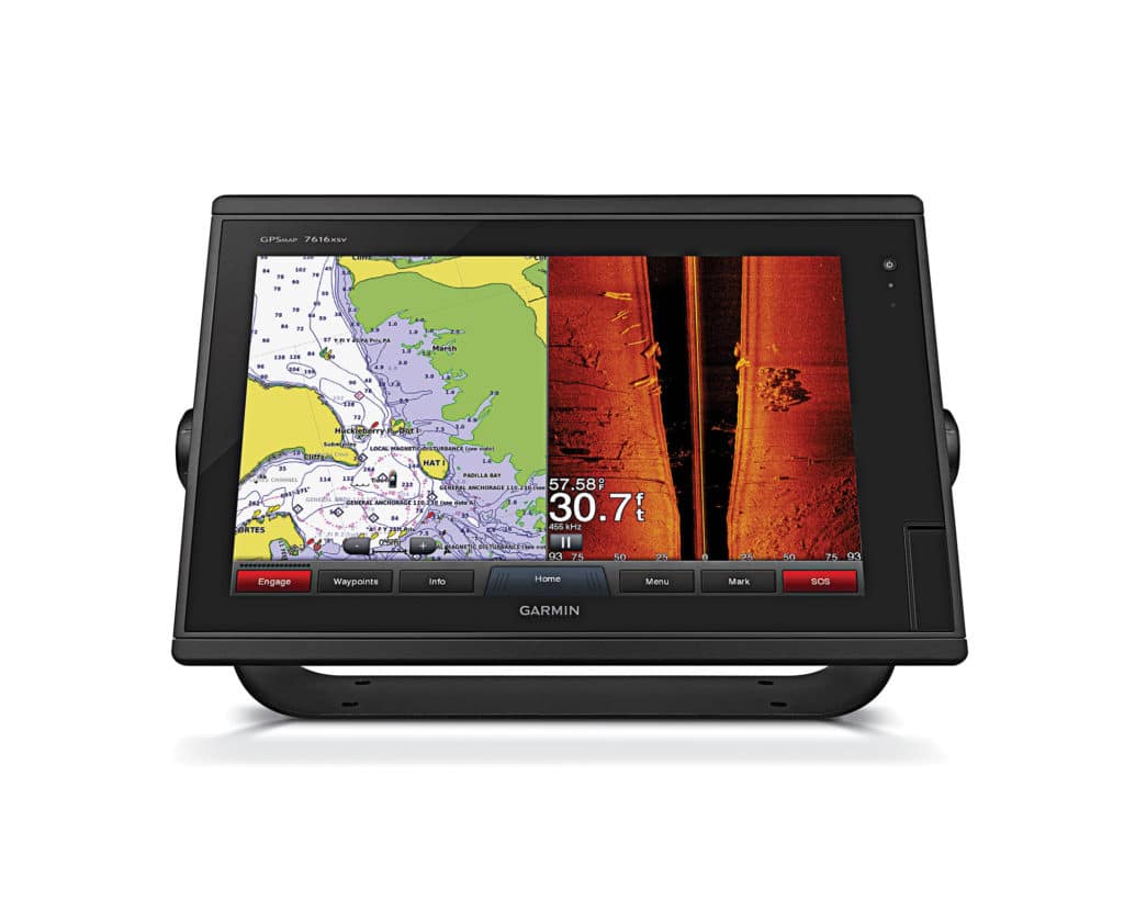 Waypoints on a Garmin Chart Plotter