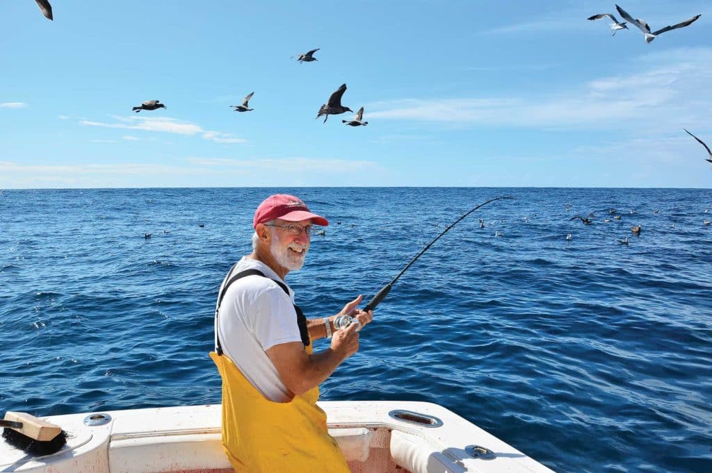 fishing off Washington coast