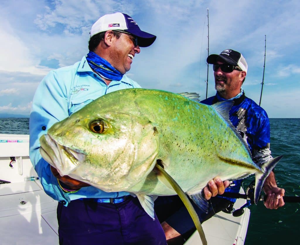 Costa Rica fishing - a bluefin trevally