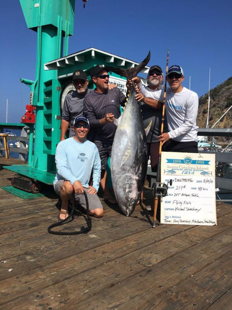 Amazing Bluefin Tuna Catch on Antique Tackle