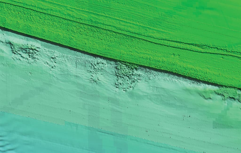 CMOR Mapping chart showing seafloor