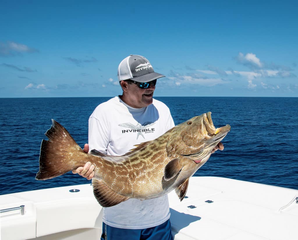 Fishing the water around the Dry Tortugas