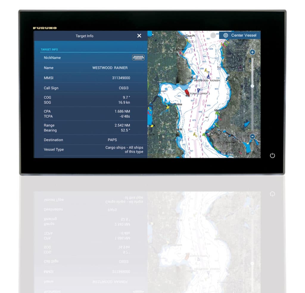 Furuno TZtouch display
