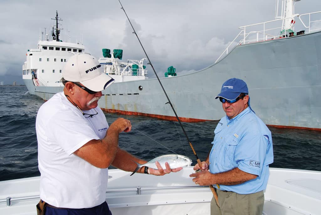 Furuno C-Map fishing demonstration