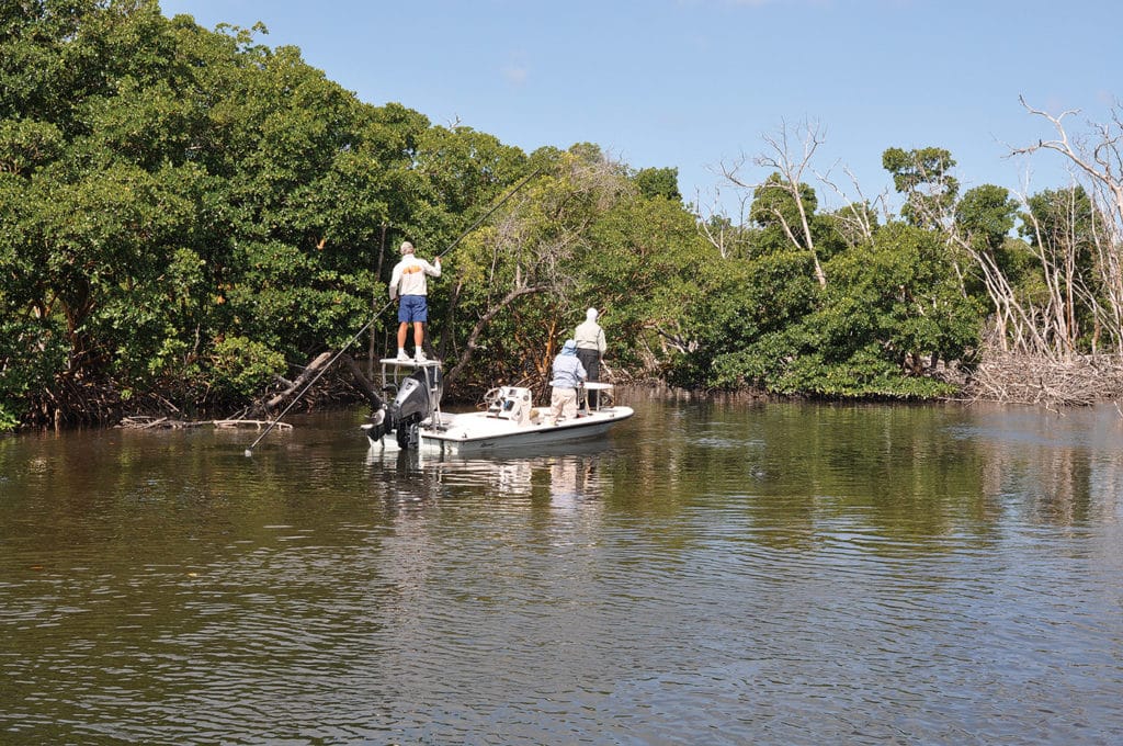 fishing for snook in inlet