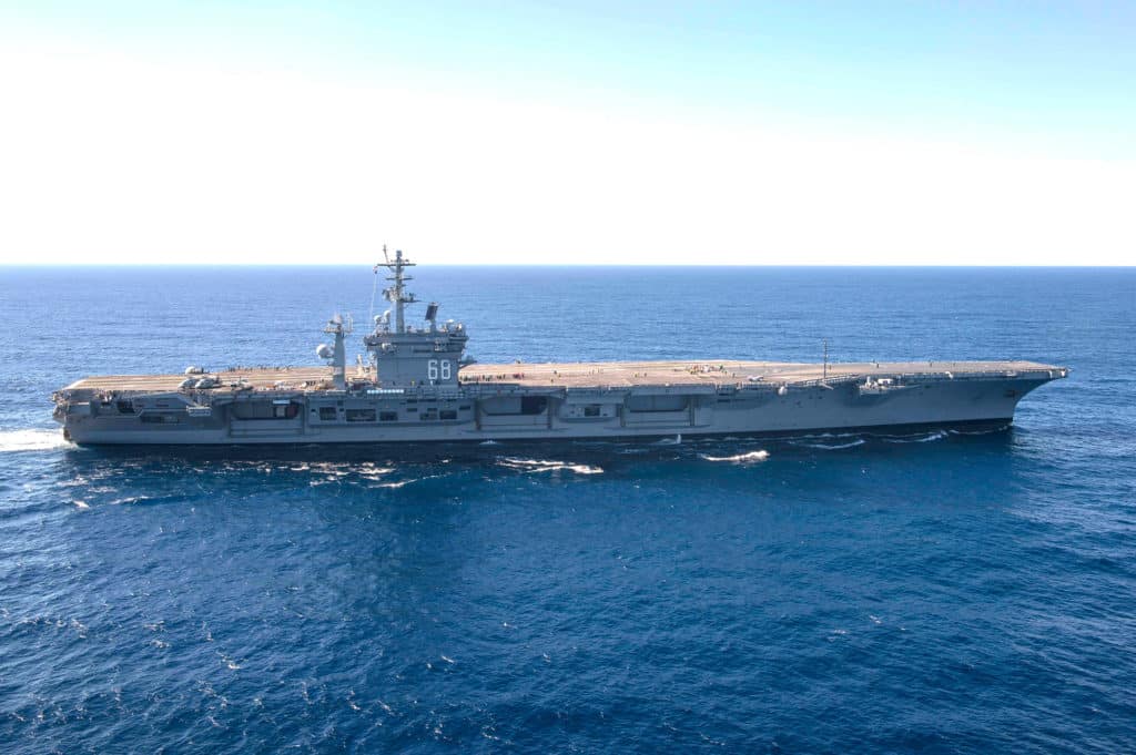 USS Nimitz underway
