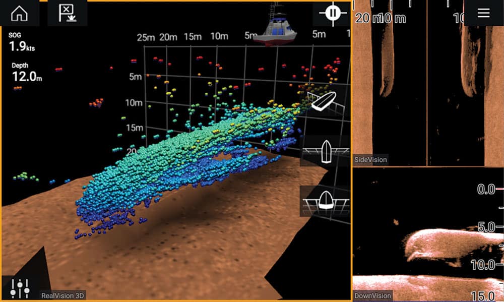 Raymarine RealVision 3D Screenshot