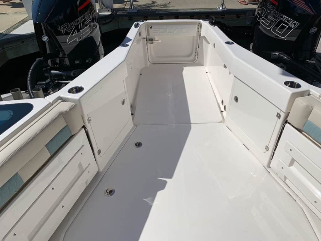 Solace 345 transom